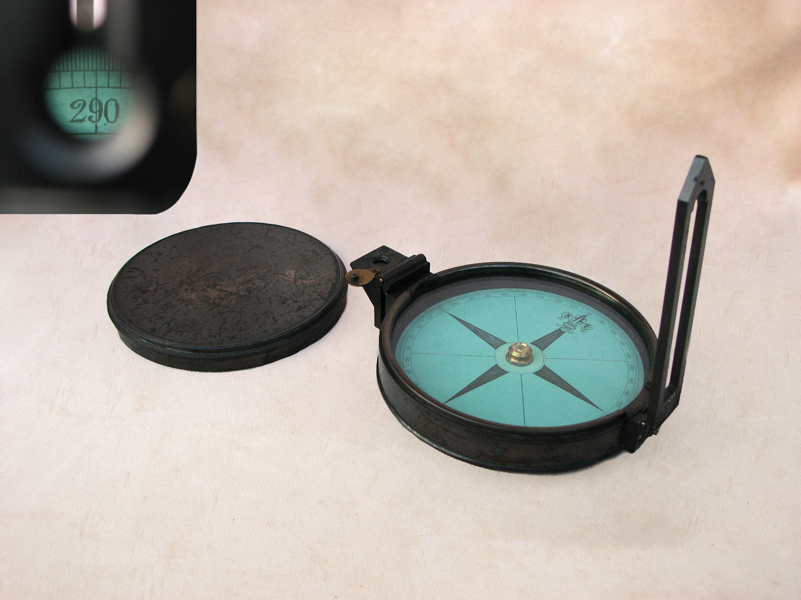 Negretti & Zambra green card prismatic compass, circa 1880